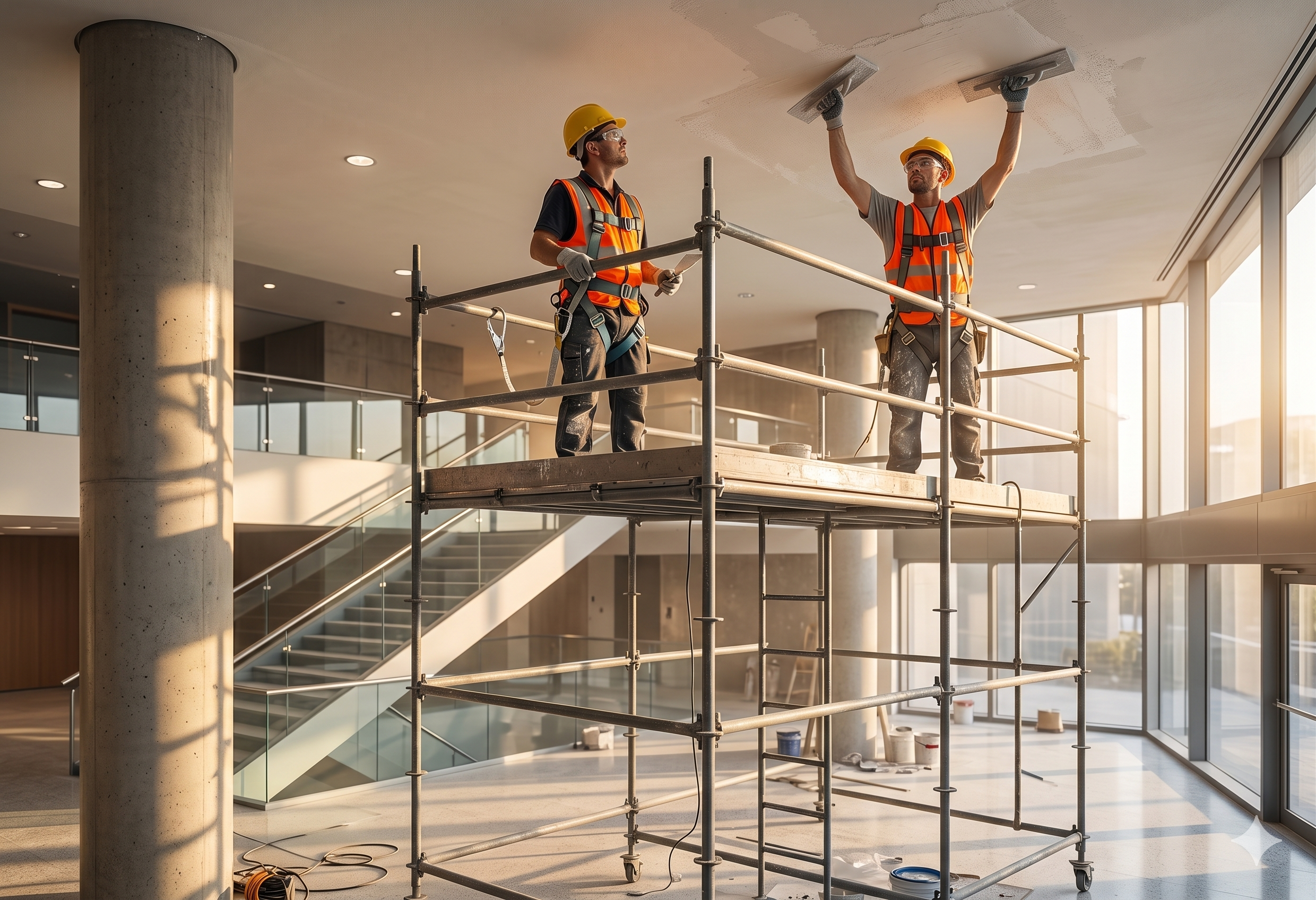 Obra 2 com maquinário pesado para construção
